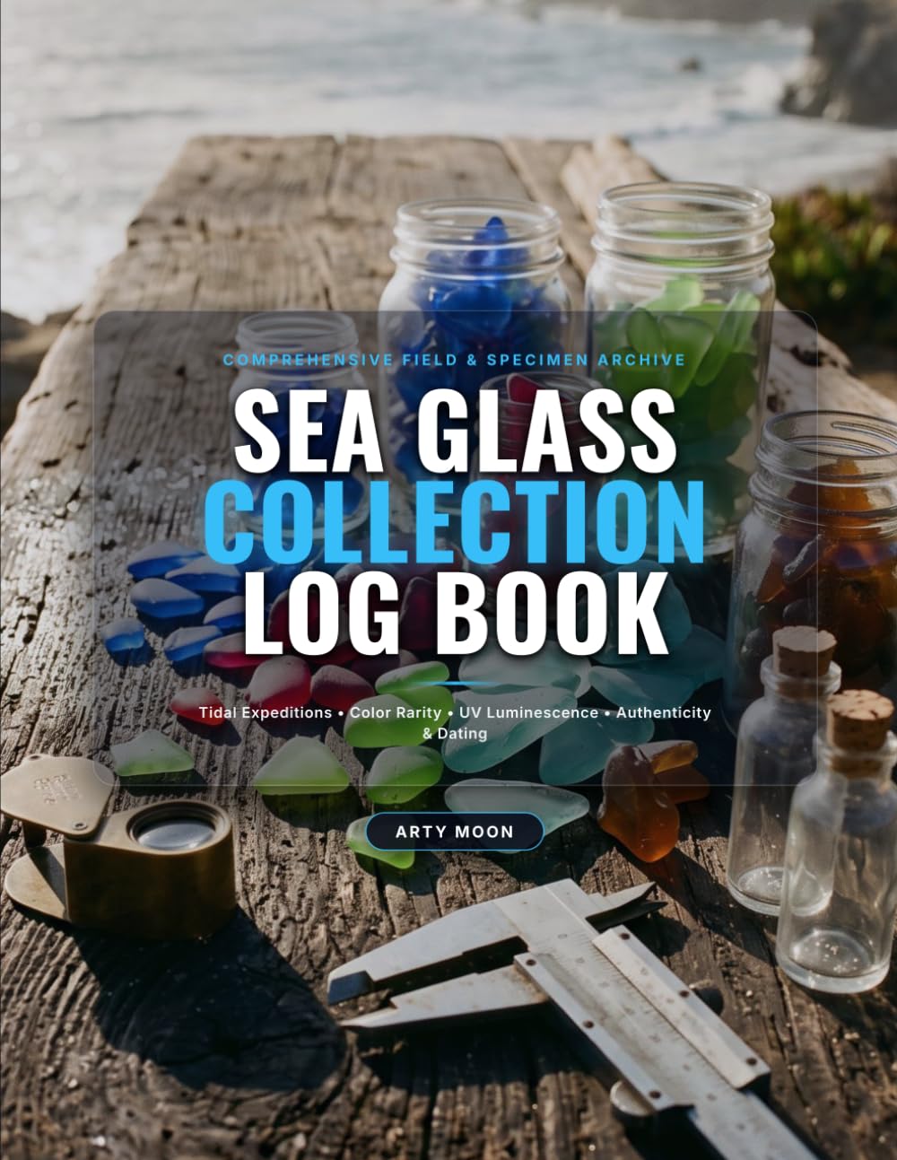 Sea Glass Collection Log Book: Coastal Beachcombing Journal, Specimen Identification Guide & UV Fluorescence Tracker for Beach Glass Hunters baixar o livro de graça