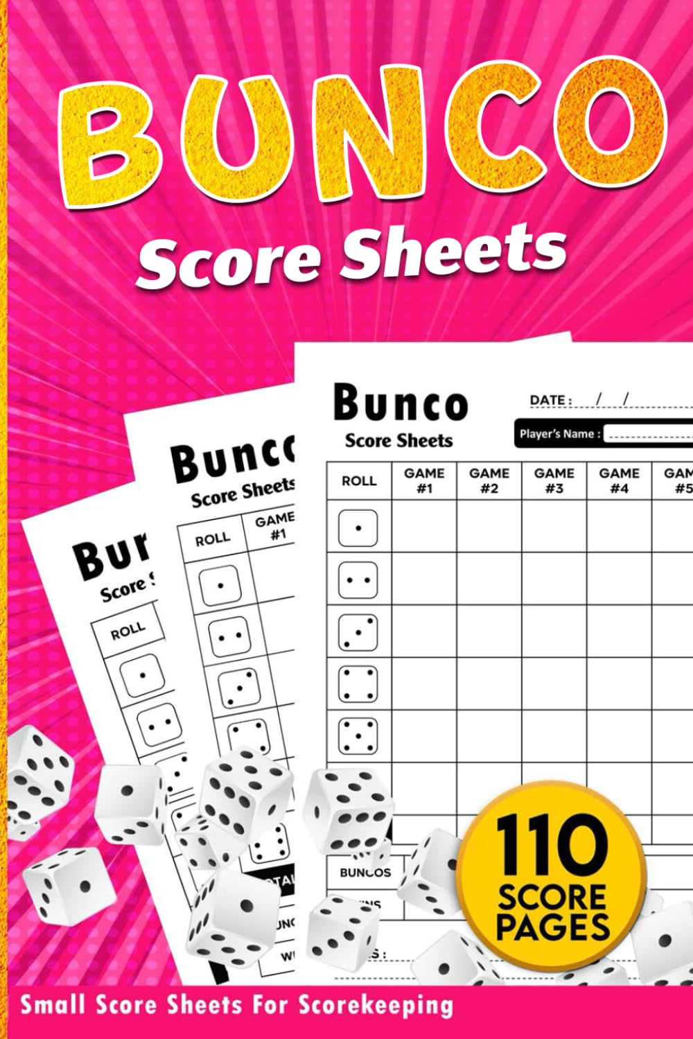 Bunco Score Sheets: 6 × 9 In Small Pads For Scorekeeping baixar livro de graça