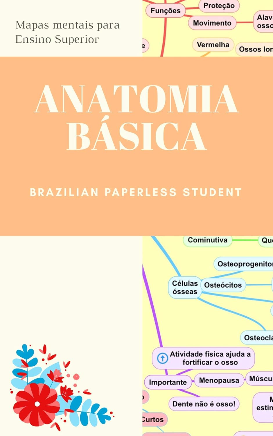 ler totalmente Anatomia básica: Mapas mentais para Ensino Superior
