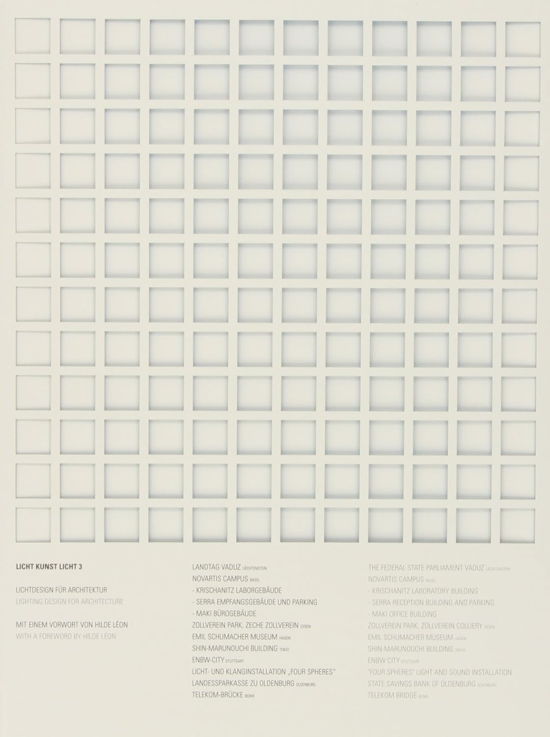 Licht Kunst Licht Vol. 3: Preface by Hilde Lon baixar o livro de graça