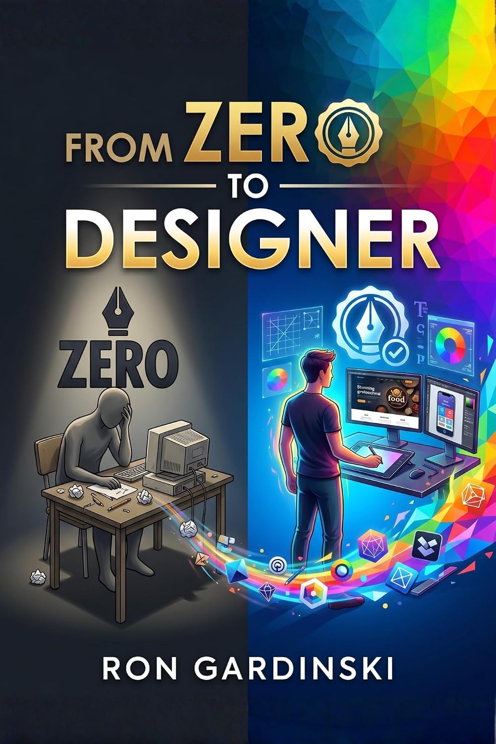 ler totalmente From Zero to Designer: Mastering Design Fundamentals, Building a Killer Portfolio, and Launching Your Freelance Creative Business (From Zero to Creator Book 15) (English Edition)