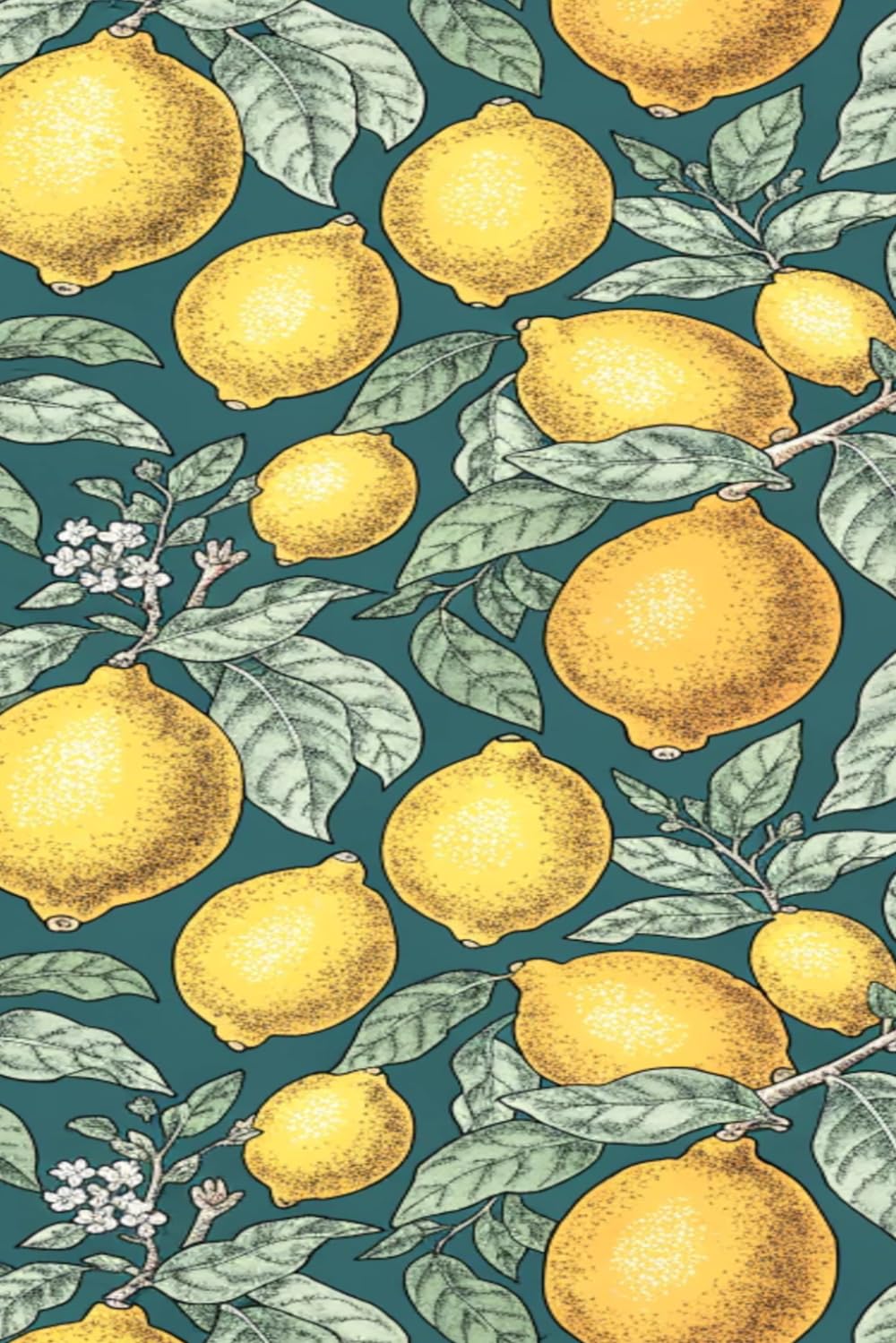 Vintage Lemon Grove Notebook: A Botanical Citrus Journal Inspired by Mediterranean Gardens, Nature and Timeless Vintage Illustration baixar o livro de graça