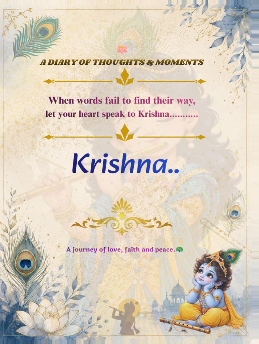 ler totalmente Krishna...: A Diary of Thoughts & Moments