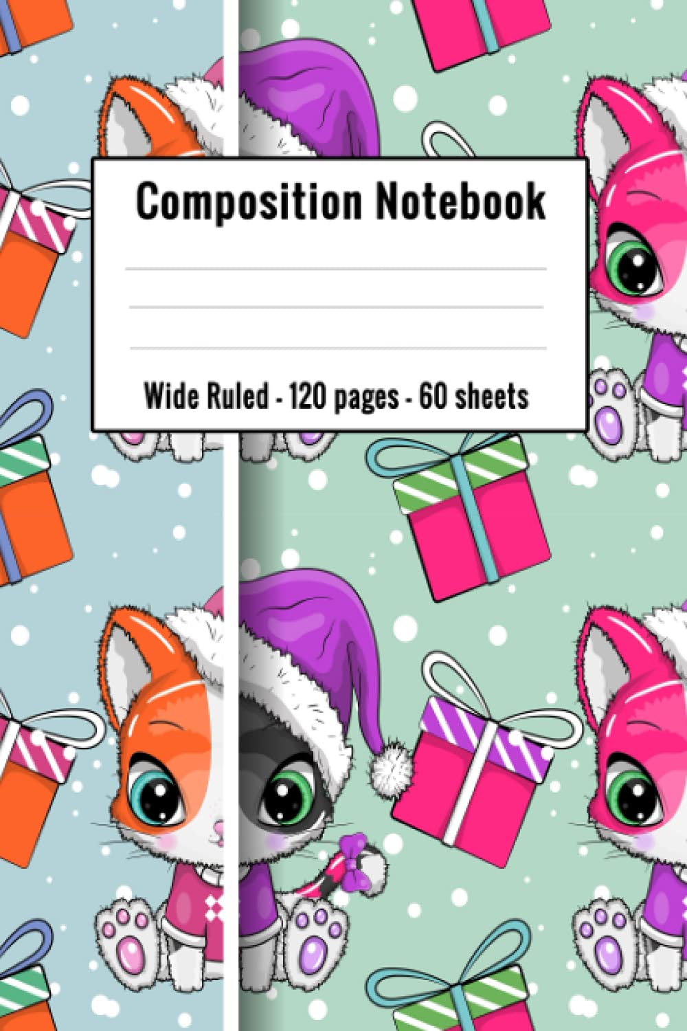 cat composition notebook wide ruled: kawaii kittens composition notebook | journal notebook for women and girls 2021 (Composition Book) baixar livro de graça