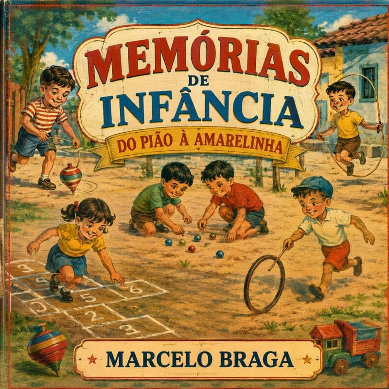 ler totalmente MEMÓRIAS DE INFÂNCIA, DO PIÃO Á AMARELINHA