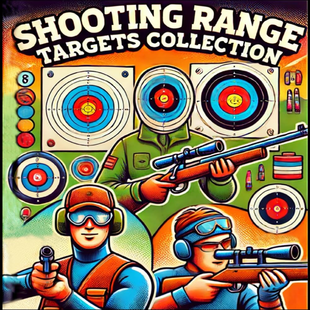 Shooting Range Targets Collection: 75 Unique Target Designs for Precision Training and Fun baixar livro de graça