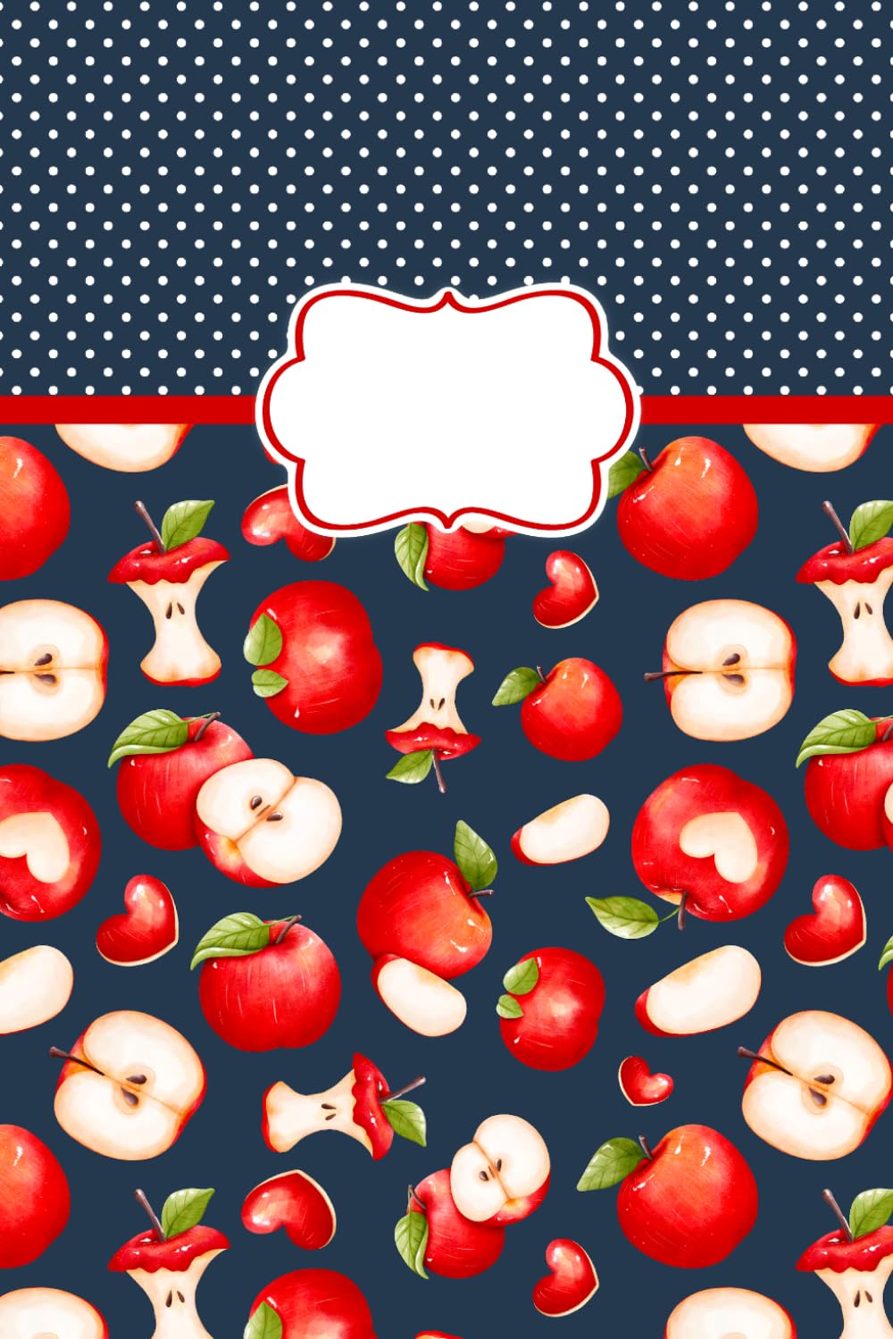 Apple Composition Notebook: Cute Apple Lined Notebook | 110 College Ruled Pages | 6 x 9 Journal for Students, Teachers, School Notes, Writing & Journaling baixar livro de graça