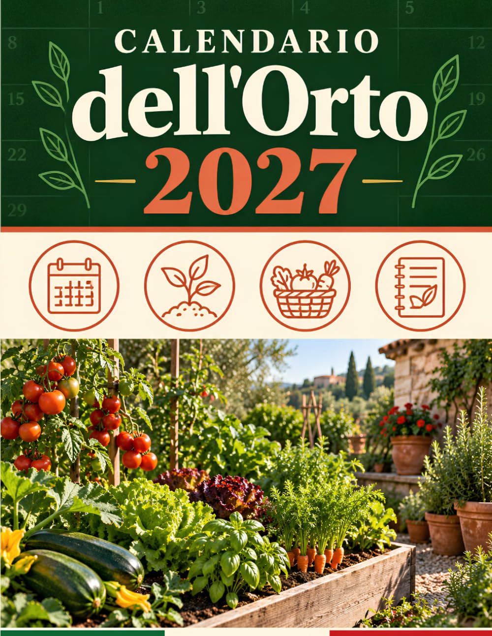 Calendario dell'Orto 2027: Agenda pratica per pianificare semine e trapianti, annotare i raccolti e seguire il tuo orto mese per mese (Italian Edition) baixar o livro de graça