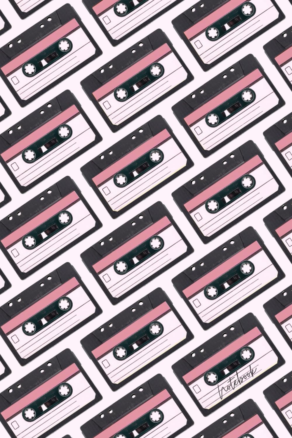 ler totalmente Cassette Tape Notebook: Funny Retro Mix Tape Lined Journal, The Perfect Novelty Nostalgic Music Gift for Anyone Who Loves Music – Pink White