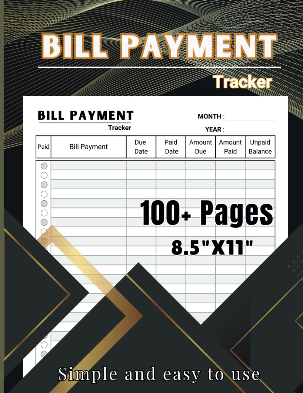 ler totalmente BILL PAYMENT TRACKER: Monthly bill payment for recording bill pay to remind you (Suitable for home or small businesses) 8.5"x11"/110 pages.