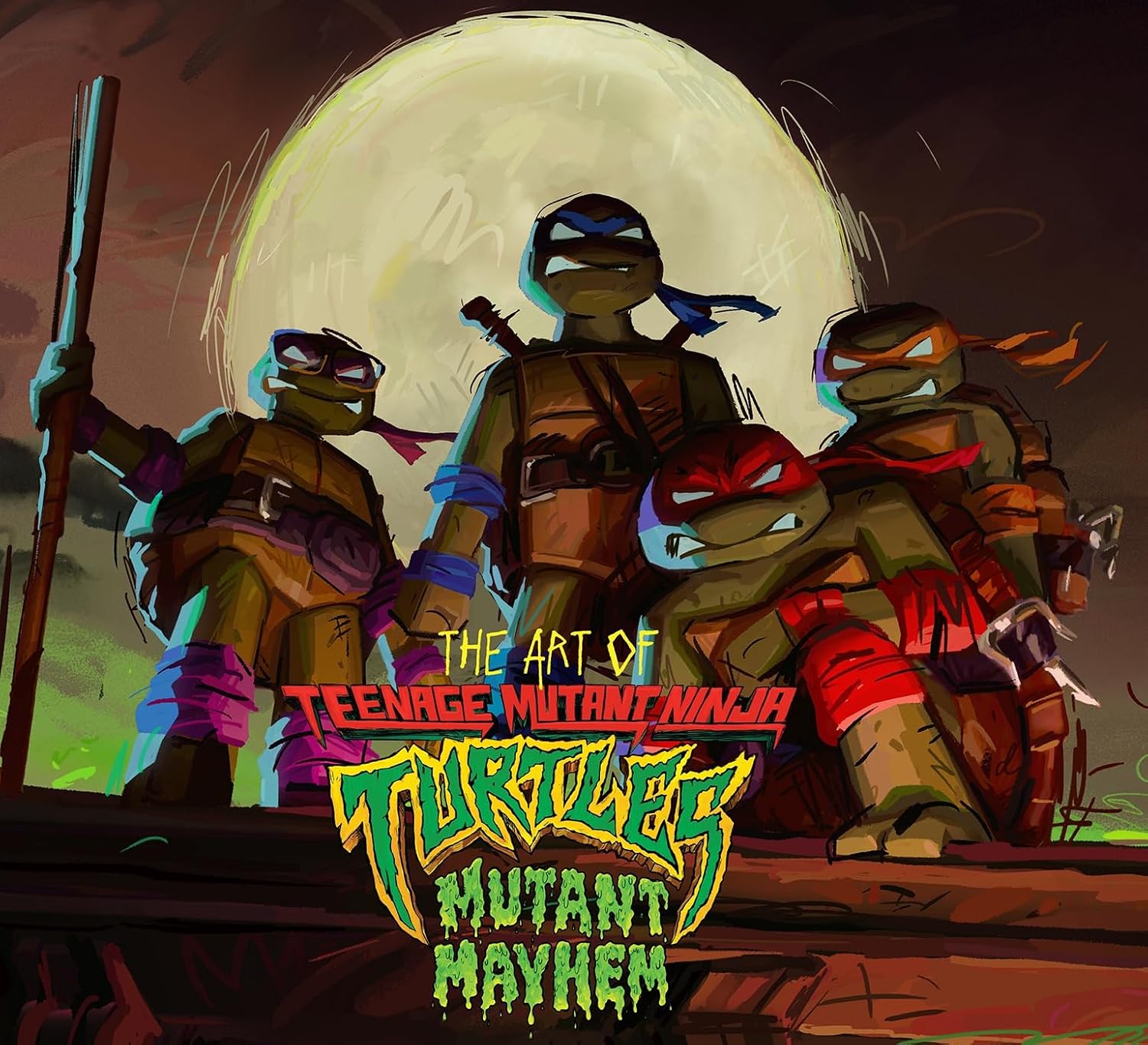 ler totalmente The Art of Teenage Mutant Ninja Turtles: Mutant Mayhem