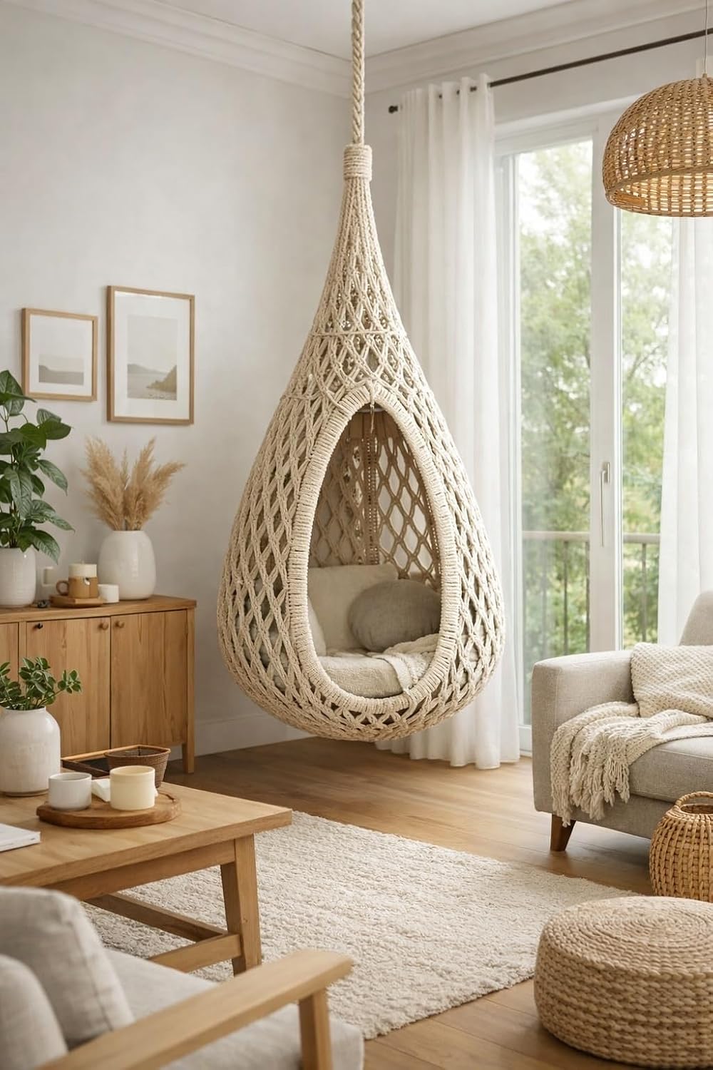 ler totalmente Macramé Hanging Cocoon‑Capsule: Technical Construction Manual: Engineering Guide to Frame Geometry, Knot Structures, and Load‑Bearing Textile Design (English Edition)