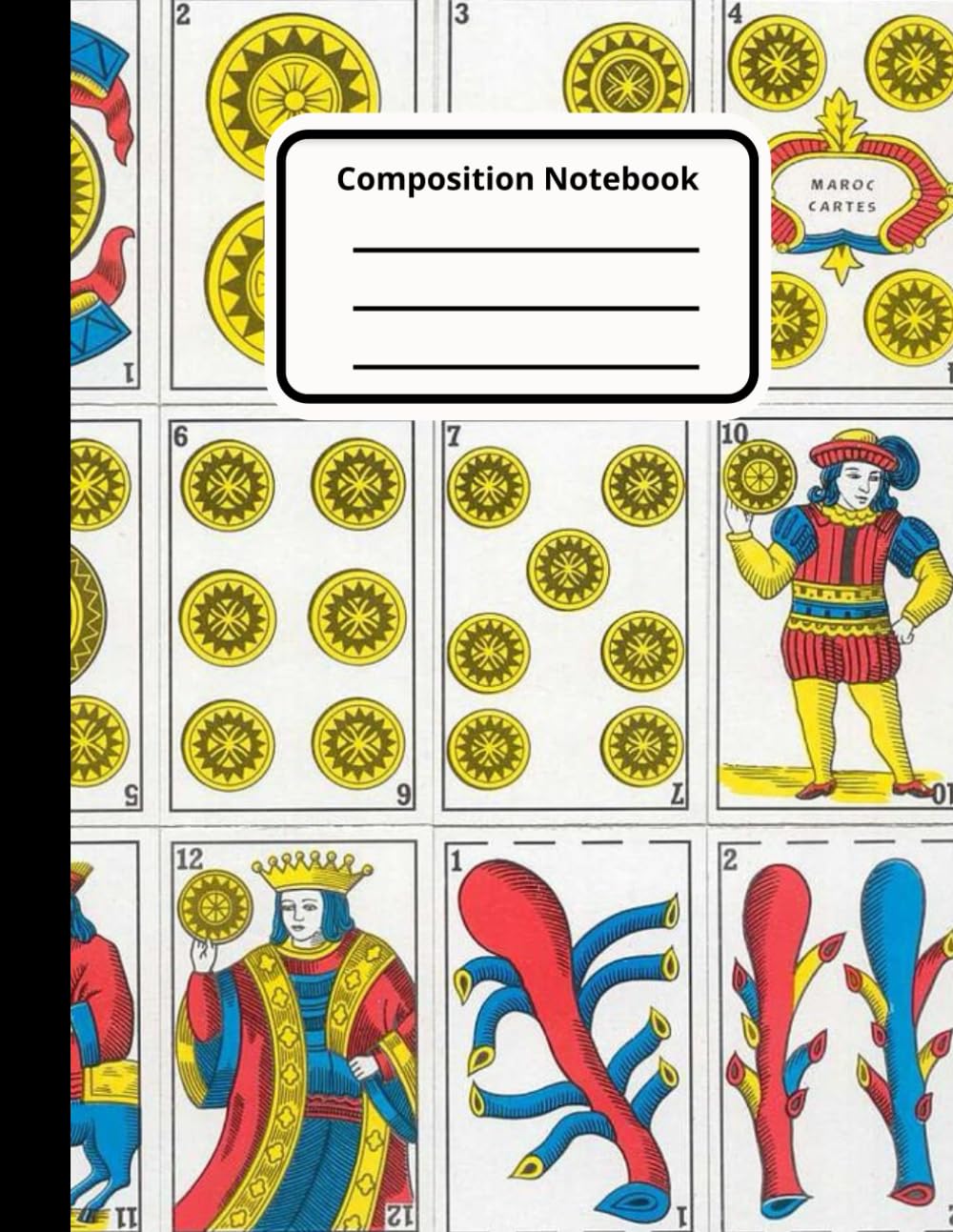 Nostalgic Moroccan Card Game Pattern Composition Notebook: Perfect for Students, Writers, and Professionals: High Quality Paper Wide Lined Notebook /... 110 pages, 8.5x11, Soft Cover? Matte Finish baixar o livro de graça
