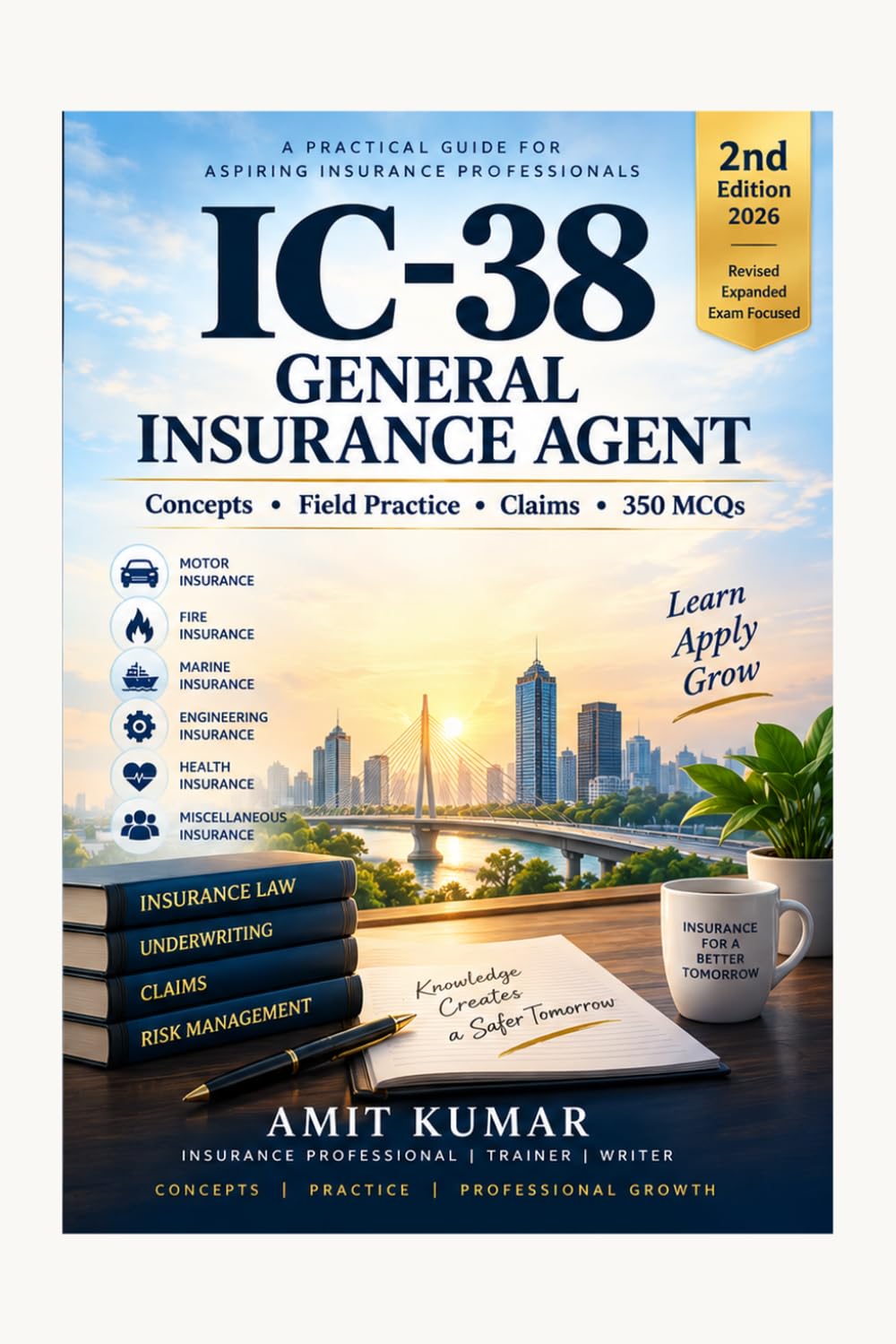 IC-38 General Insurance Agent: Concepts • Field Practice • Claims • 350 MCQs baixar o livro de graça