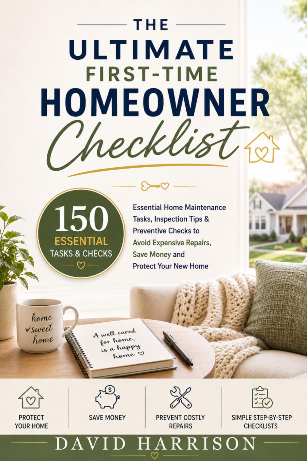 The Ultimate First-Time Homeowner Checklist: 150 Essential Home Maintenance Tasks, Inspection Tips & Preventive Checks to Avoid Expensive Repairs, Save Money and Protect Your New Home baixar livro de graça