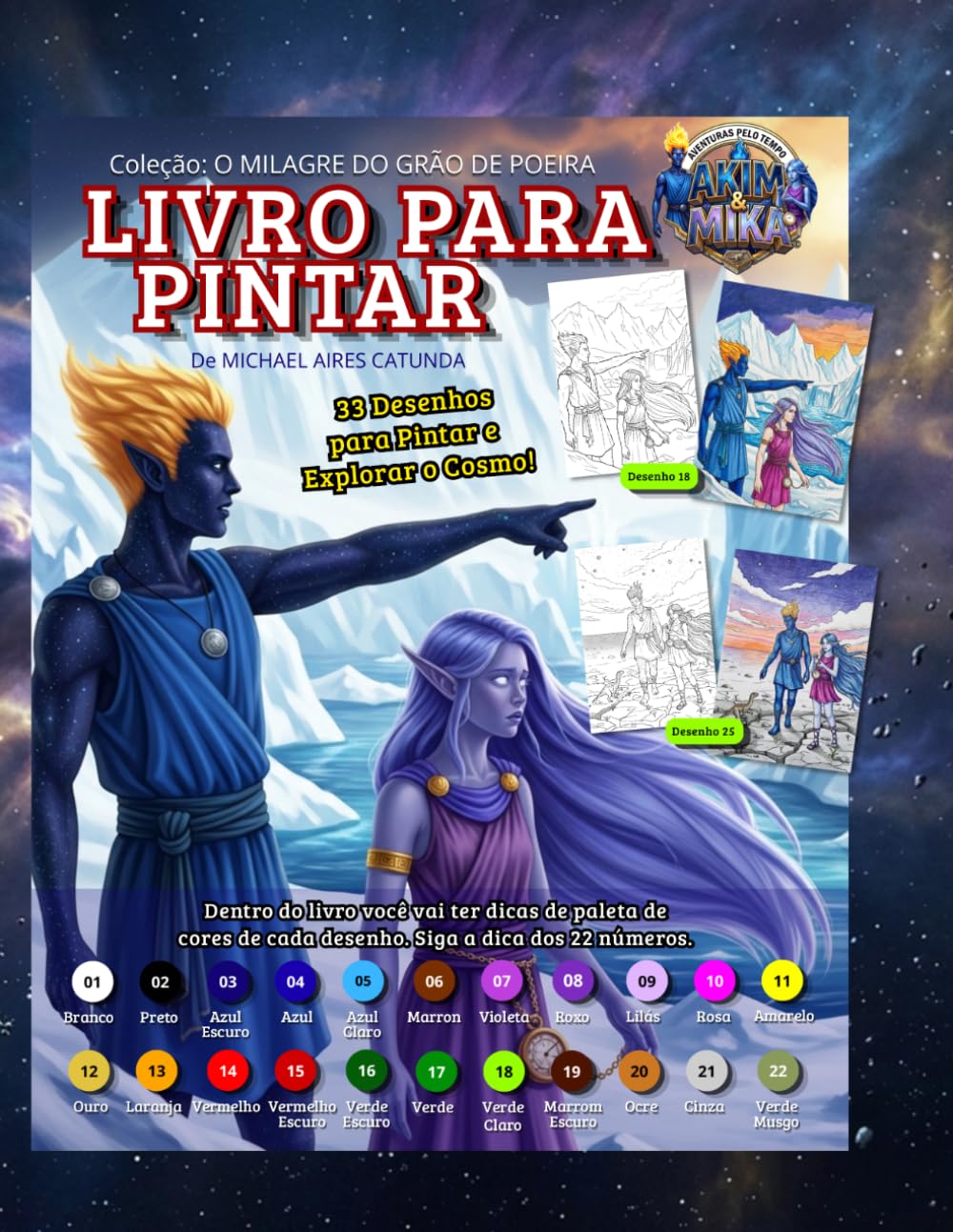 Livro para Pintar - Coleção O MILAGRE DO GRÃO DE POEIRA: Traço livre (Portuguese Edition) baixar o livro de graça