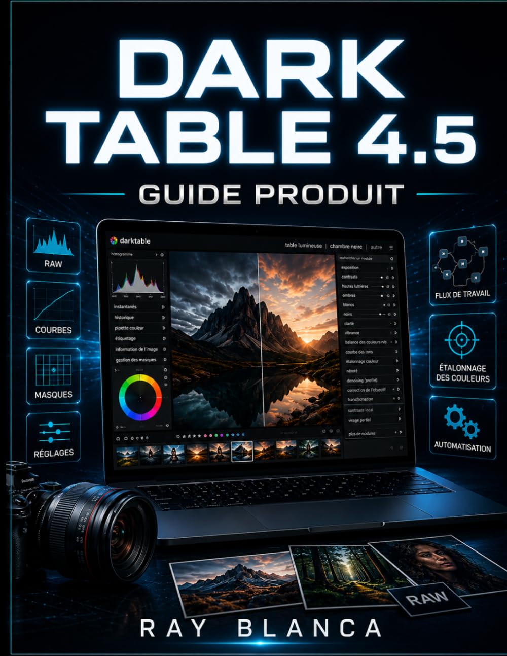 capítulo por capítulo baixar DARK TABLE 4.5 GUIDE PRODUIT: Guide pas à pas pour maîtriser le traitement d'images RAW et l'automatisation des flux de travail (French Edition)