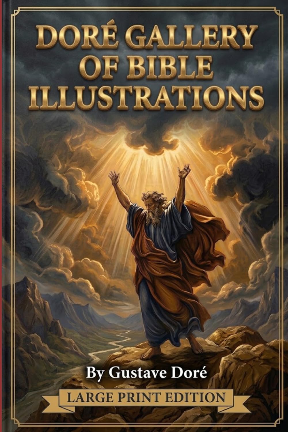 ler totalmente THE DORÉ GALLERY OF BIBLE ILLUSTRATIONS: NEW LARGE EASY TO READ PRINT EDITION