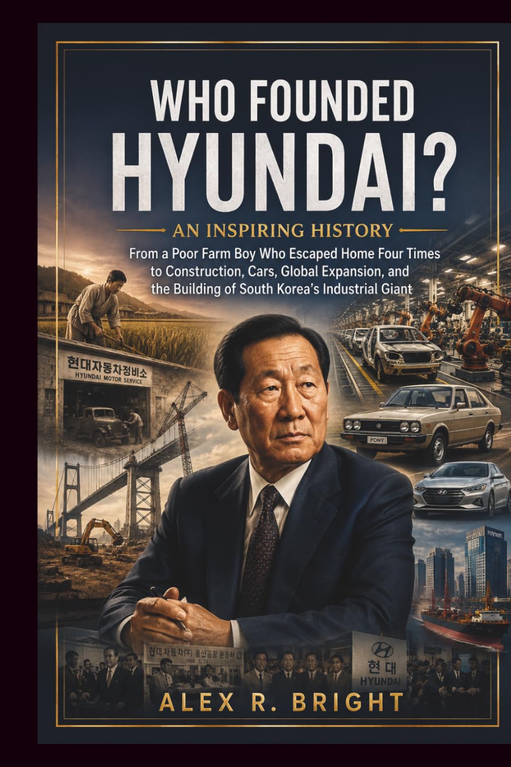 ler totalmente Who Founded Hyundai? an Inspiring History: From a Poor Farm Boy Who Escaped Home Four Times to Construction, Cars, Global Expansion, and the Building of South Korea's Industrial Giant: 23