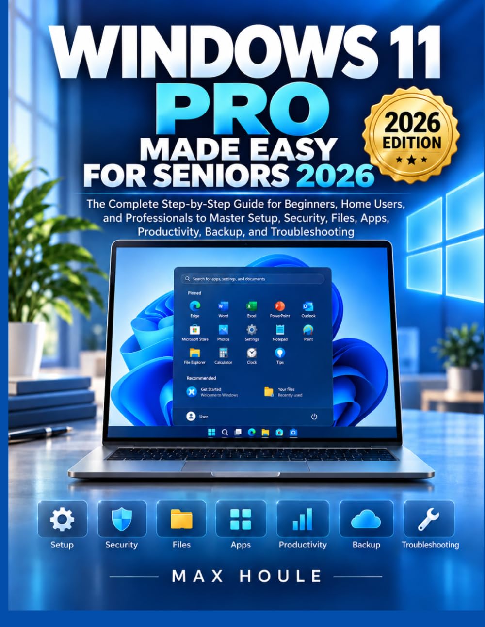 Windows 11 Pro Made Easy for Seniors 2026: The Complete Step-by-Step Guide for Beginners, Home Users, and Professionals to Master Setup, Security,... Productivity, Backup, and Troubleshooting baixar livro de graça