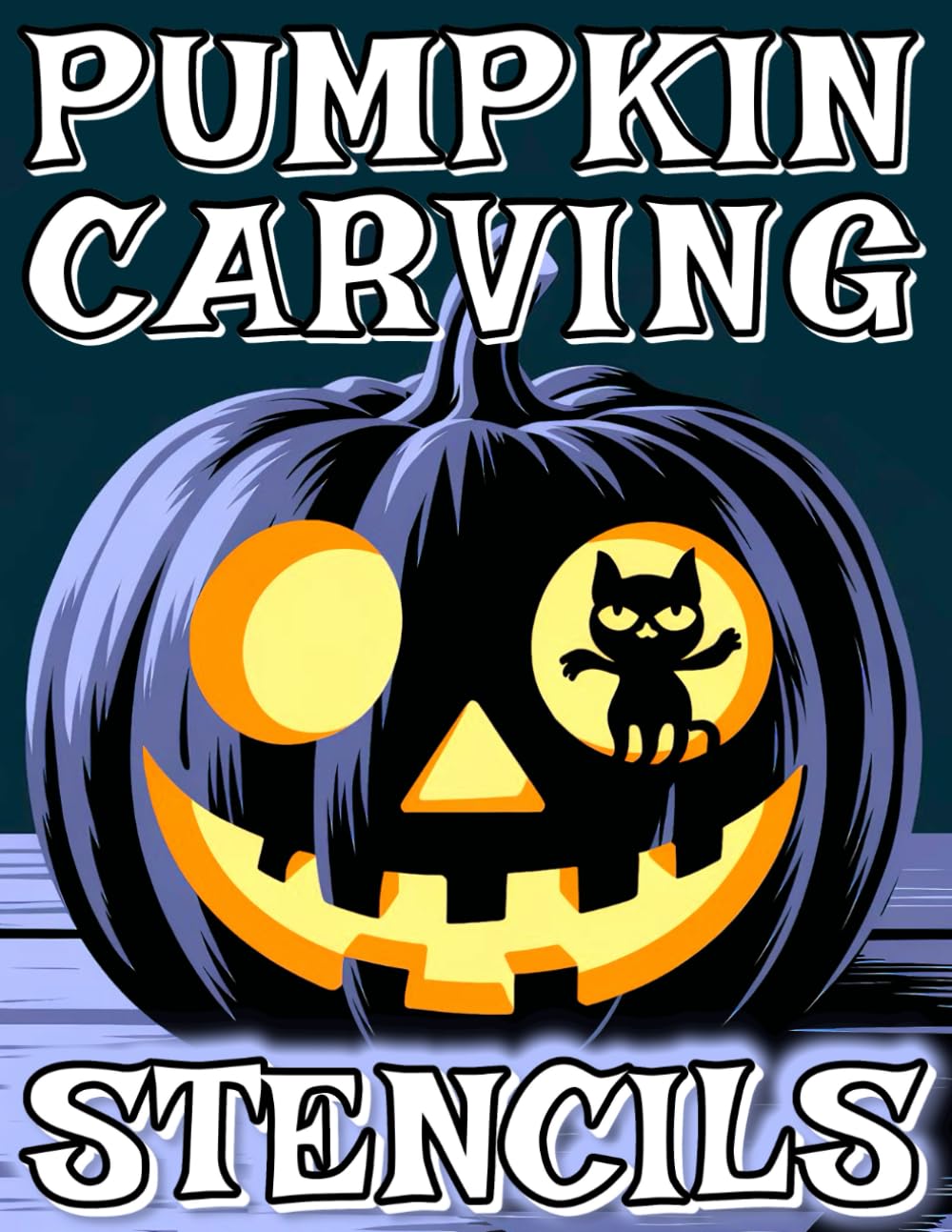 PUMPKIN CARVING STENCILS: 50 Halloween Designs for Stenciling & Crafting | Creative Nature Projects for All Ages, Kids and Adults (halloween cutouts) baixar livro de graça