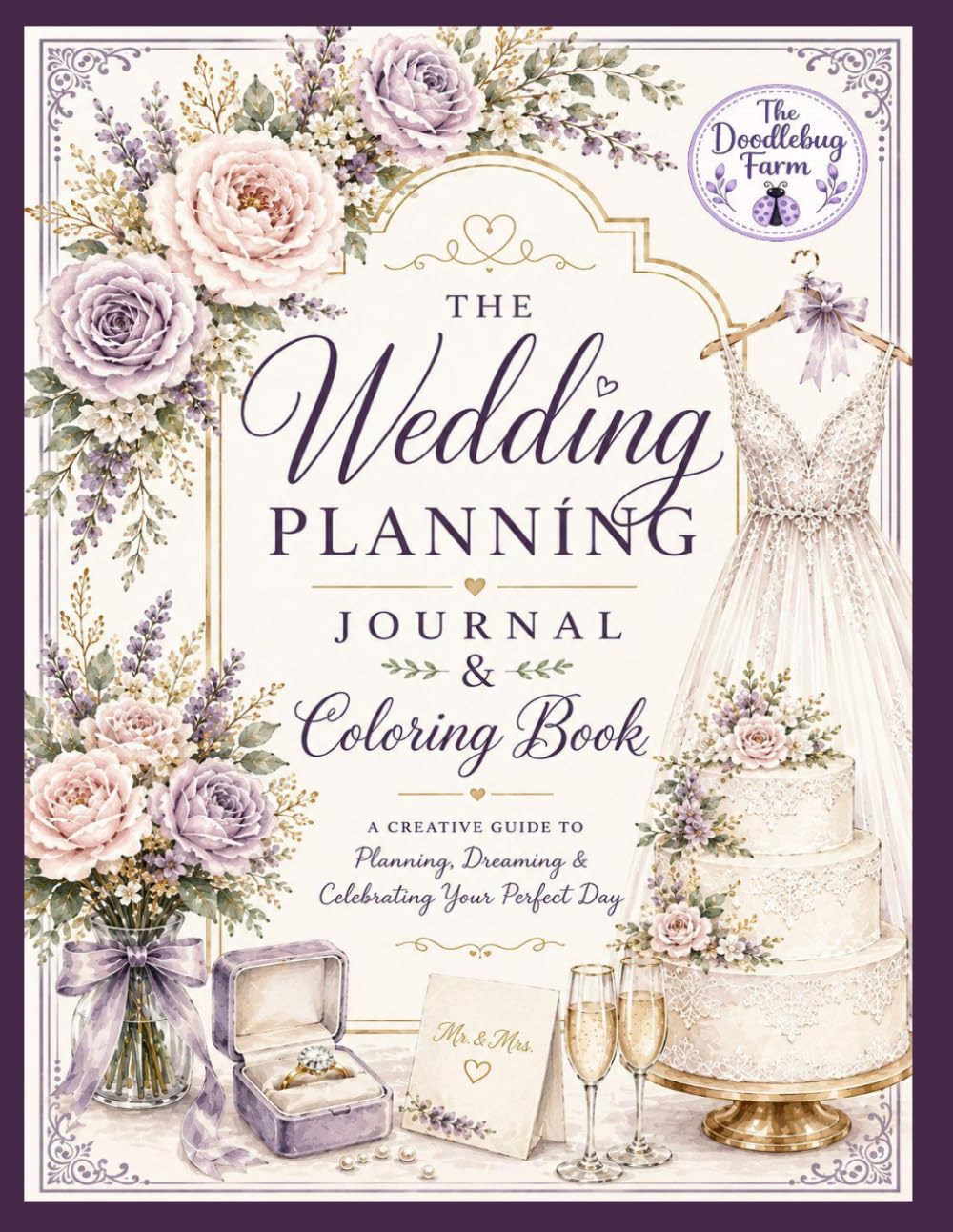 ler totalmente The Wedding Planning Journal & Coloring Book