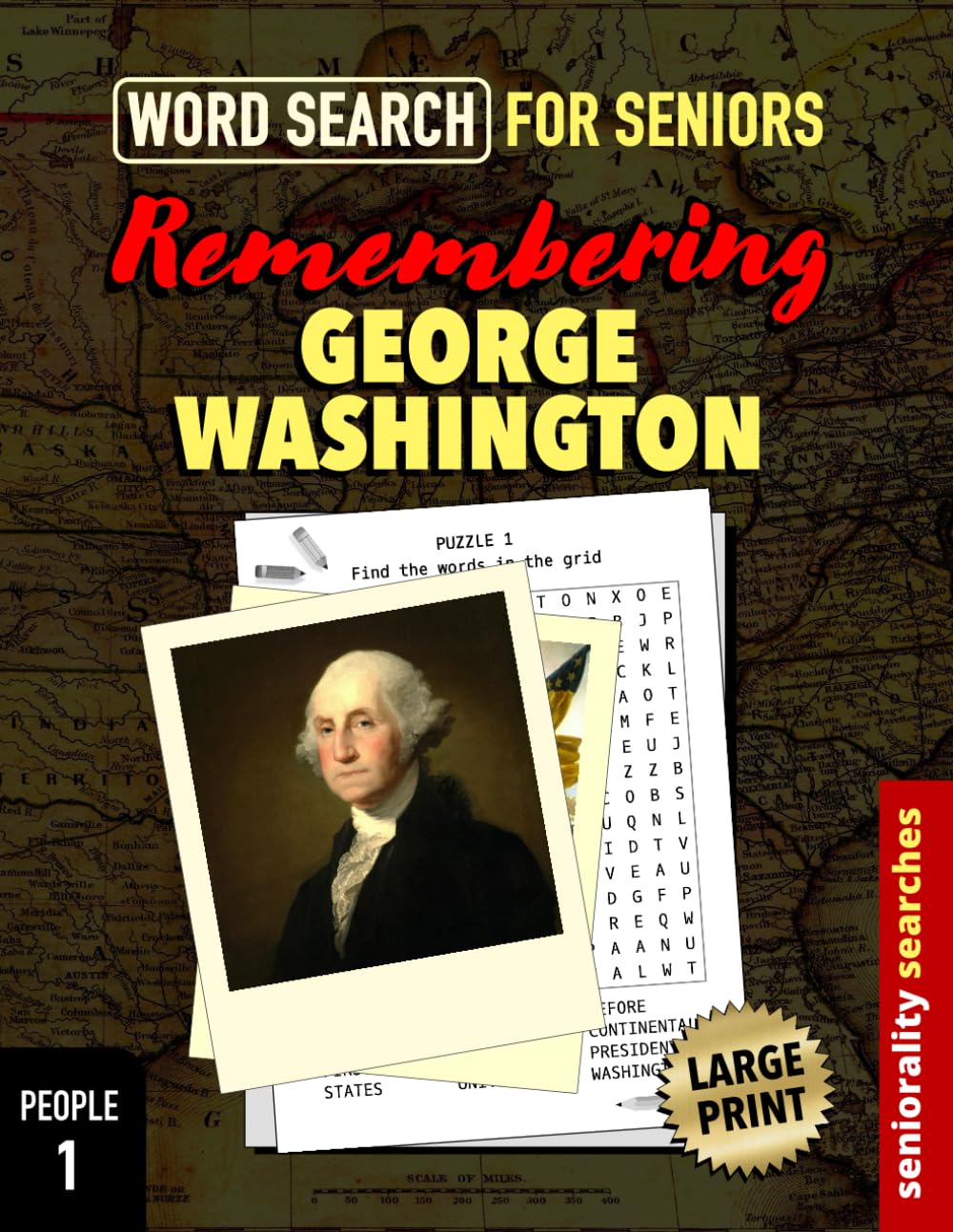 Remembering George Washington: Large Print word search for Seniors with Dementia, Alzheimer’s or memory issues baixar o livro de graça