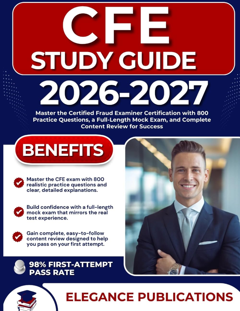 ler totalmente CFE STUDY GUIDE 2026-2027: Master the Certified Fraud Examiner Certification with 800 Practice Questions, a Full-Length Mock Exam, and Complete Content Review for Success