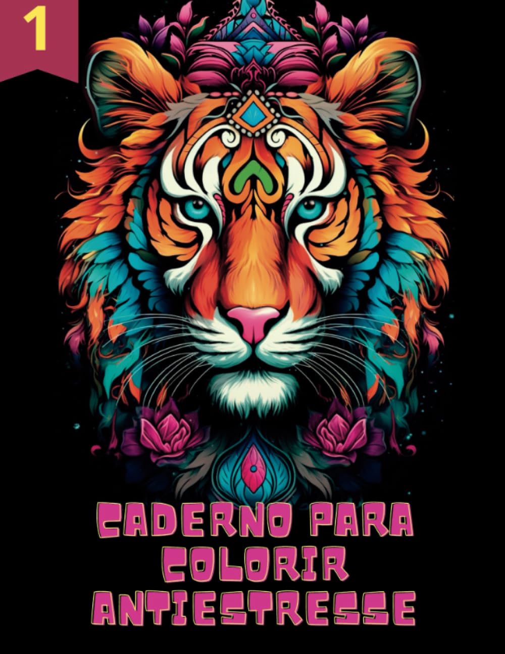 Caderno para Colorir Antiestresse: Mandalas, Animais e Flores - 73 Páginas para Colorir Antiestresse - Para adultos (Portuguese Edition) baixar o livro de graça