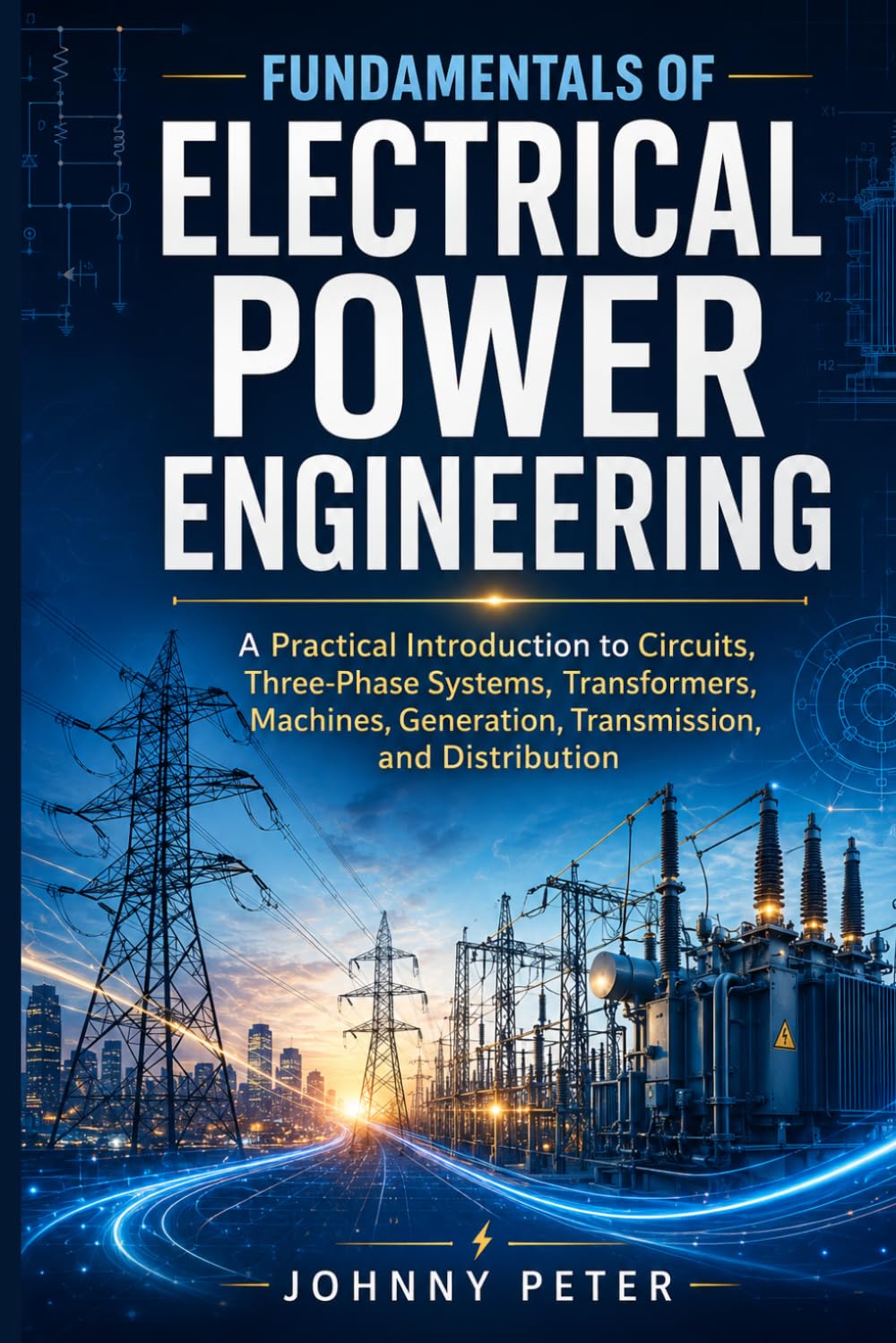 ler totalmente Fundamentals of Electrical Power Engineering: A Practical Introduction to Circuits, Three-Phase Systems, Transformers, Machines, Generation, Transmission, and Distribution