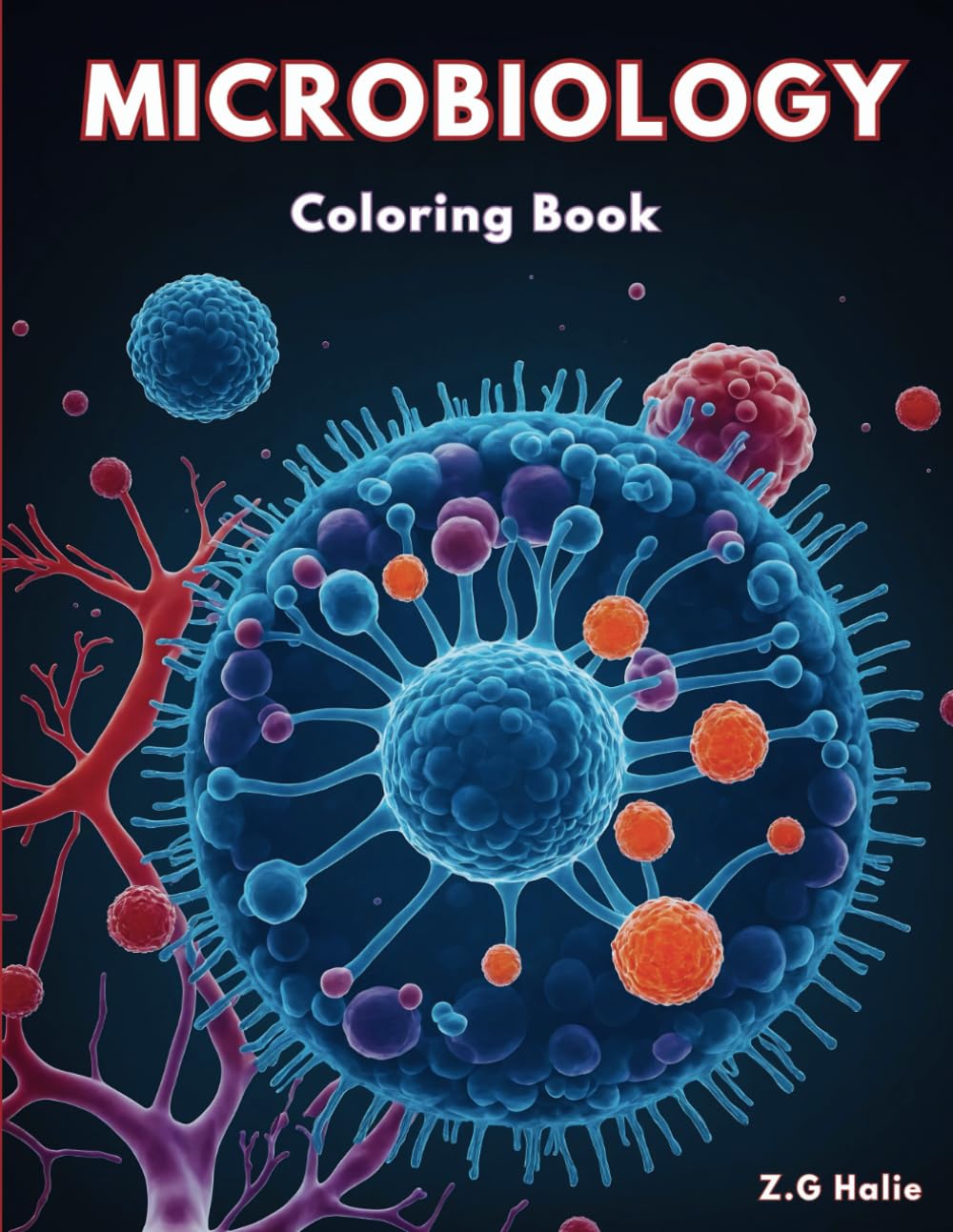 ler totalmente Microbiology Coloring Book
