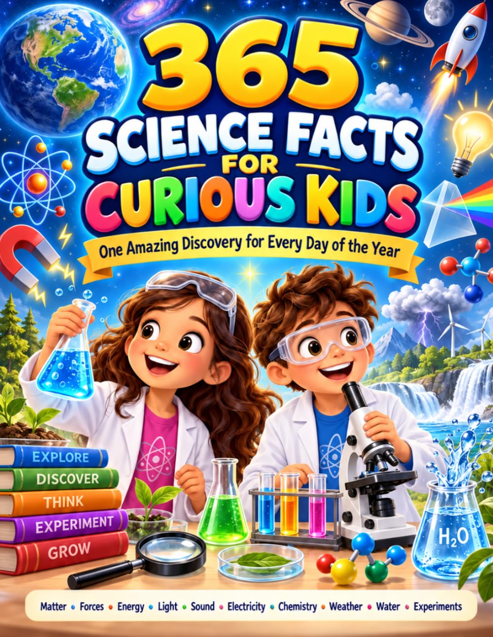 ler totalmente 365 Science Facts for Curious Kids: One Amazing Discovery for Every Day of the Year