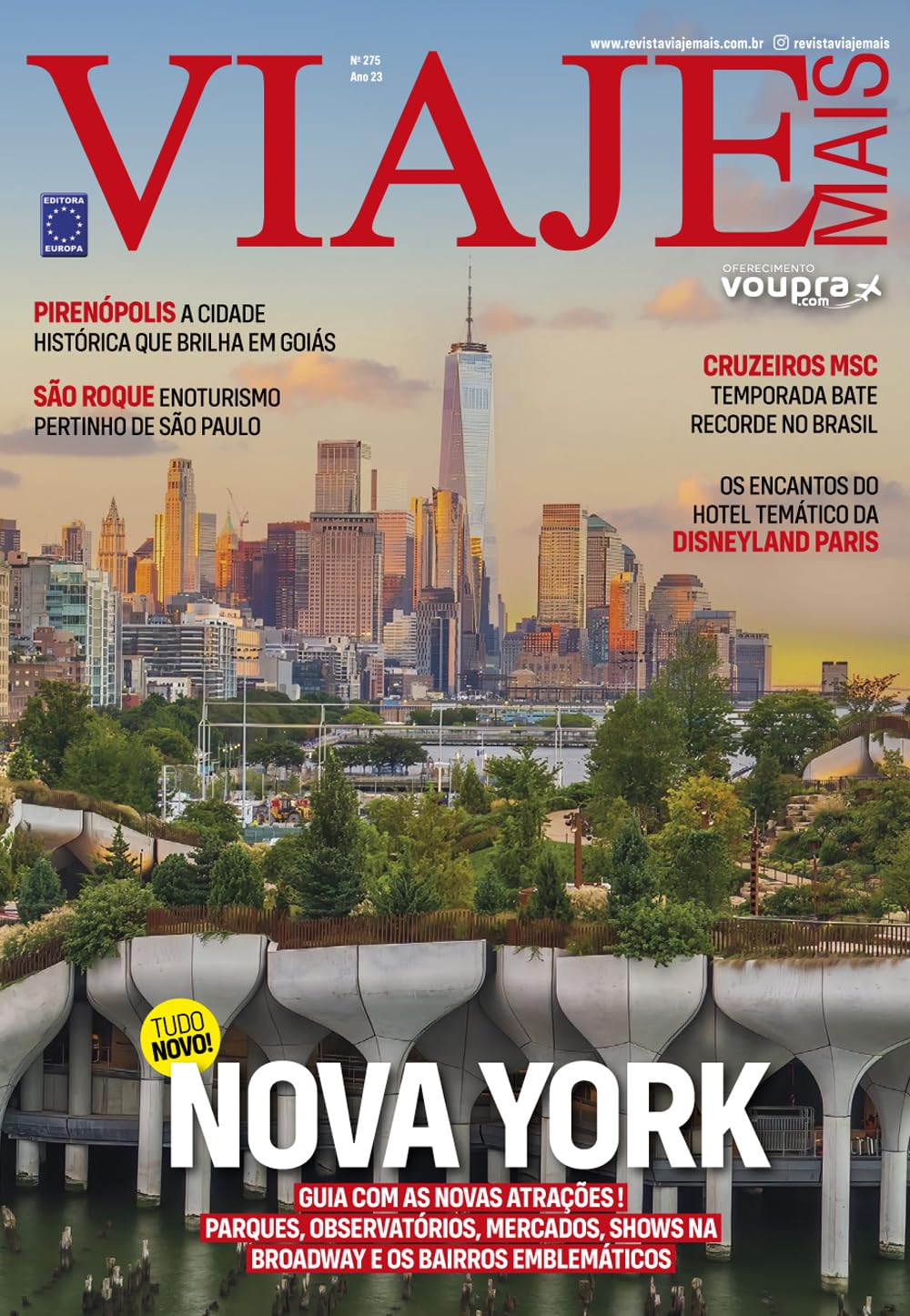 ler totalmente Revista Viaje Mais 275