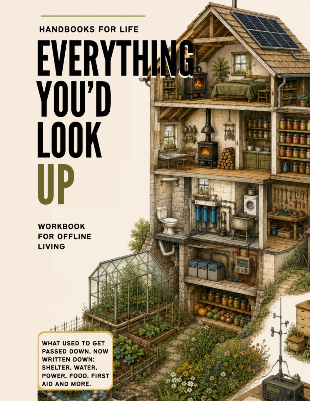 ler totalmente Everything You'd Look Up: The Book for Offline Living: A Handbook for Self-Reliance (The Handbooks for Life)