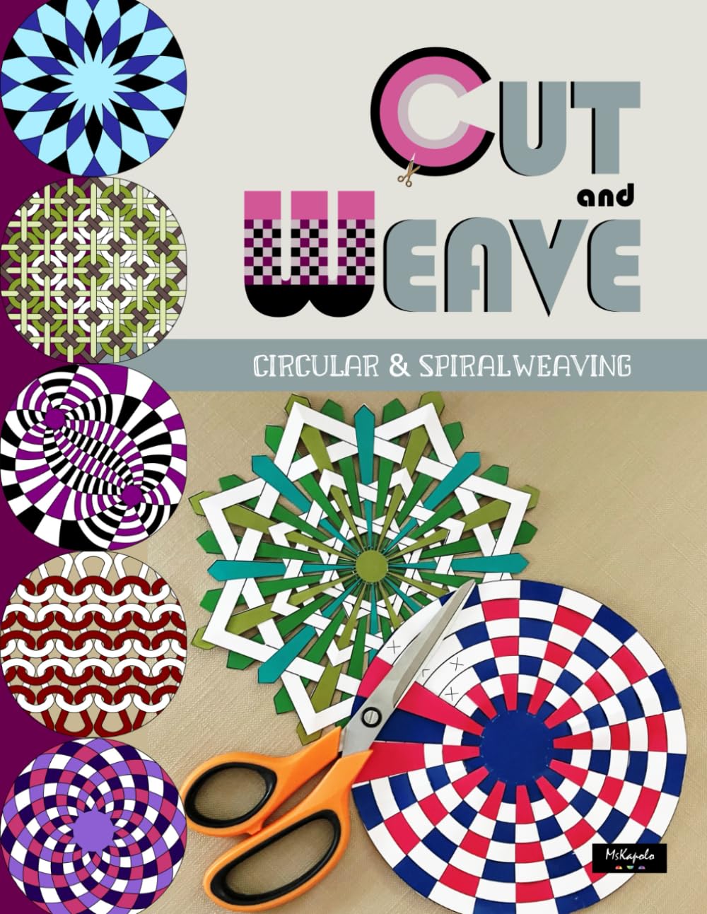 Cut and Weave – Circular & Spiral Weaving: Creative papercraft activity with colorful templates to create beautiful mandala art and more baixar livro de graça