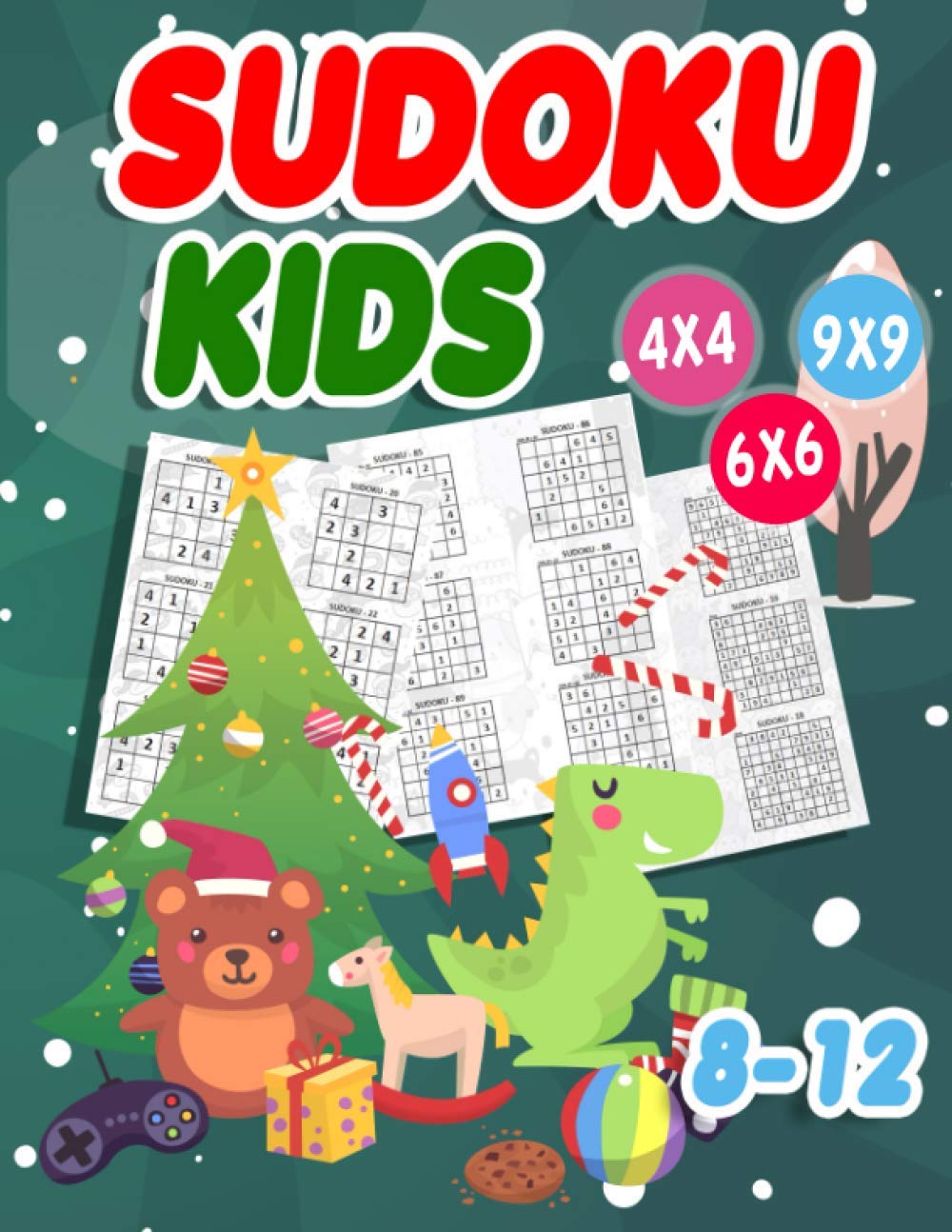 Sudoku Kids 8-12: 270 Sudokus für intelligente Kinder von 4-12Jahren - Mit Anleitungen, Profi-Tipps und Lösungen - Großdruck baixar livro de graça