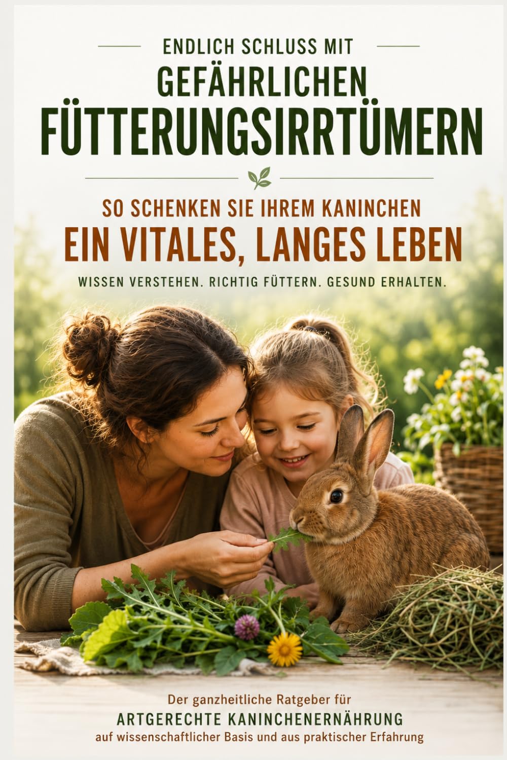 ler totalmente Artgerecht füttern – Das Kaninchen-Ernährungsbuch: Frischfutter, Heu, Giftpflanzen, Verdauung, Magen-Darm-Gesundheit und der perfekte Futterplan für ein langes Kaninchenleben (German Edition)