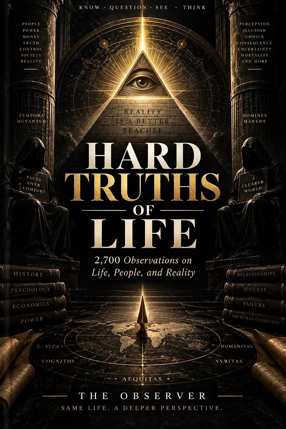 ler totalmente HARD TRUTHS OF LIFE: 2,700 Observations on Life, People, and Reality (English Edition)