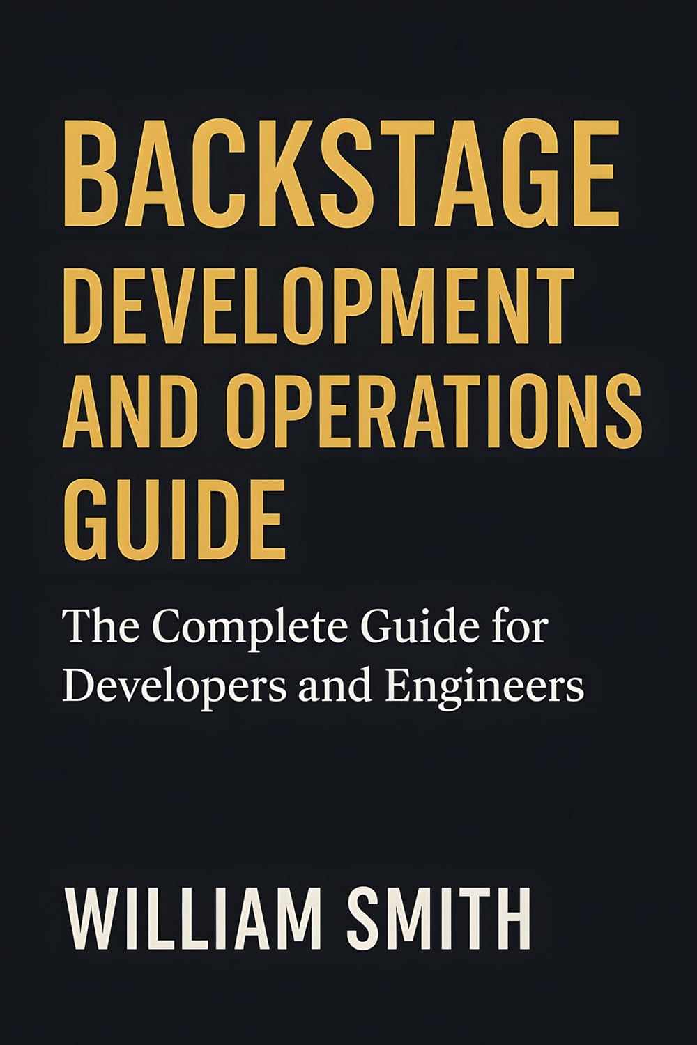 Backstage Development and Operations Guide: The Complete Guide for Developers and Engineers (English Edition) baixar livro de graça