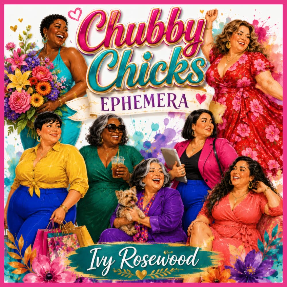 Chubby Chicks Ephemera: 120 Charming Plus-Size Women Ephemera Pieces for Junk Journaling, Scrapbooking, Collage & Paper Crafts baixar o livro de graça