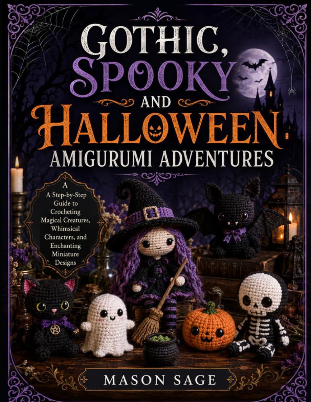 GOTHIC, SPOOKY AND HALLOWEEN AMIGURUMI ADVENTURES: A Step-by-Step Guide to Crocheting Magical Creatures, Whimsical Characters, and Enchanting Miniature Designs baixar livro de graça