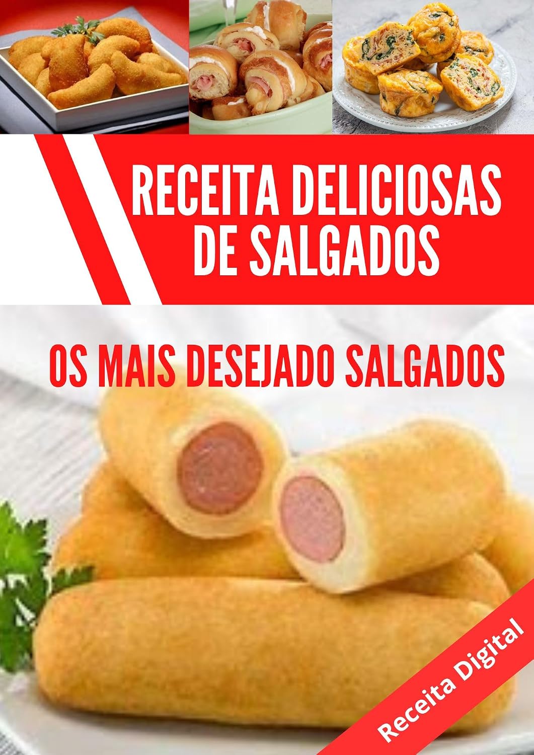 Receita de salgados: Fácil de preparar baixar o livro de graça