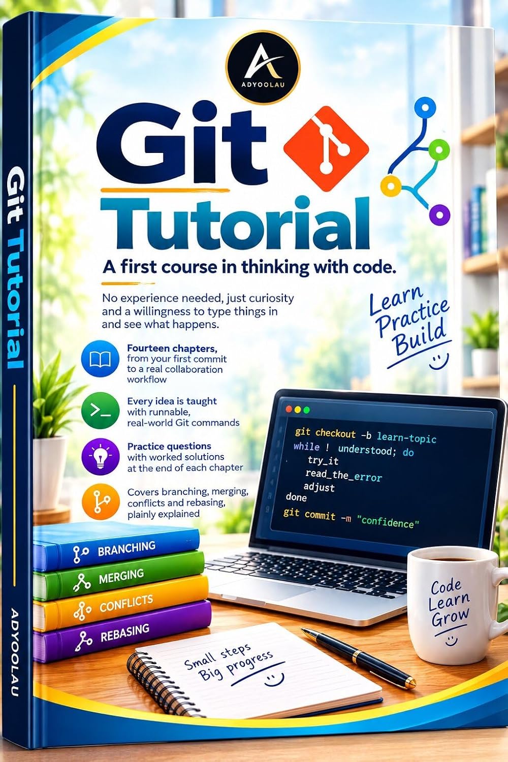 Git Tutorial: A First Course in Thinking with Code (English Edition)