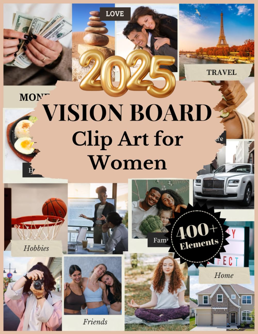 ler totalmente Vision Board Clip Art Women 2025: Inspirational Pictures, Words & Affirmations To Help You Create Your Dream Life