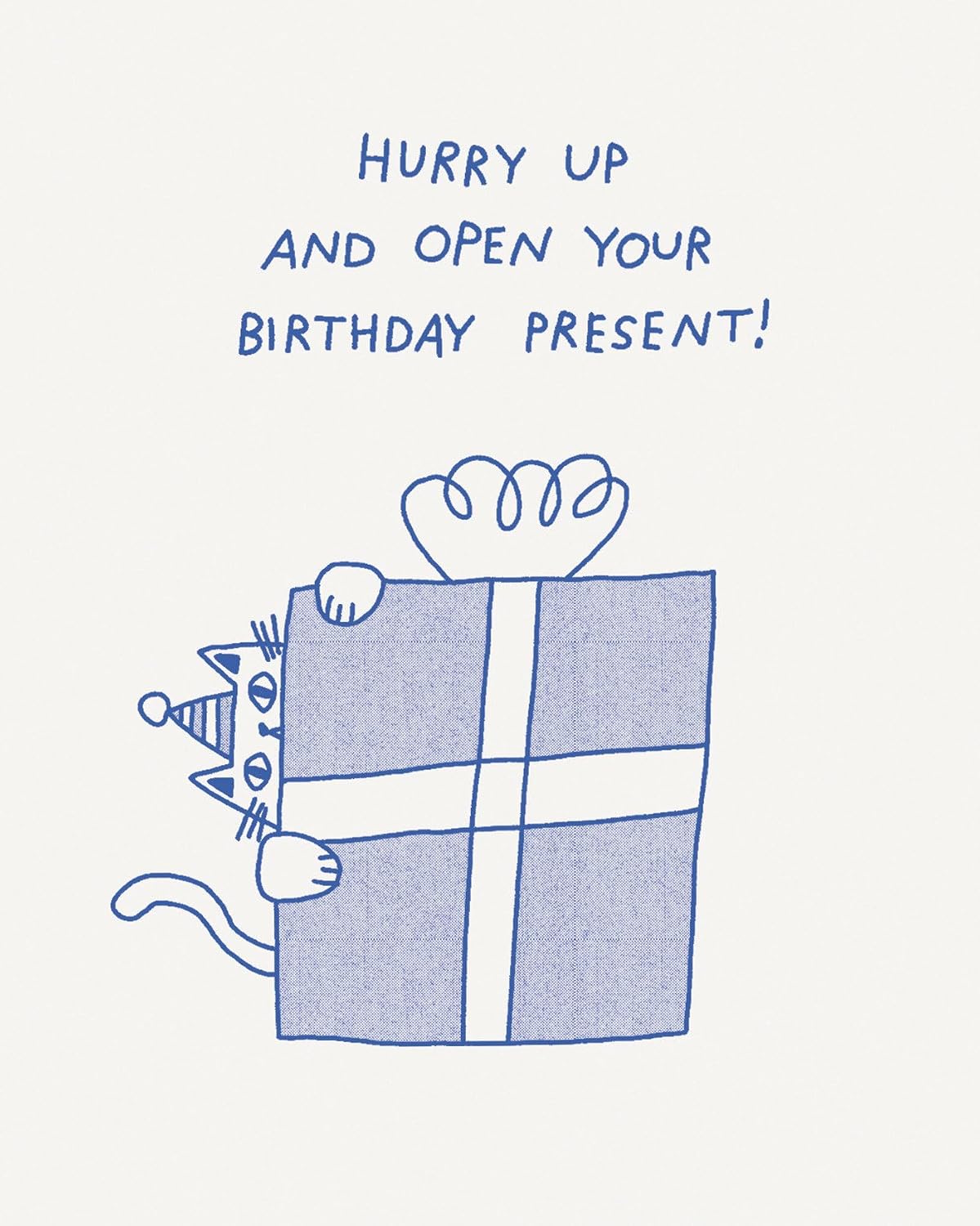 Humor Us Greeting Cards: Birthday - Hurry up and open your (Pack of 6) baixar o livro de graça