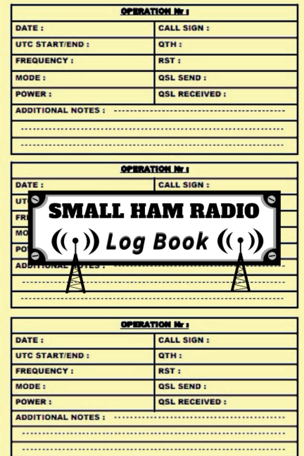 Small Ham Radio Log Book: A Blank Spreadsheet Notebook For Ham Radio Operators |Ham Radio Log Book Mini (6"x9") Small Size baixar livro de graça