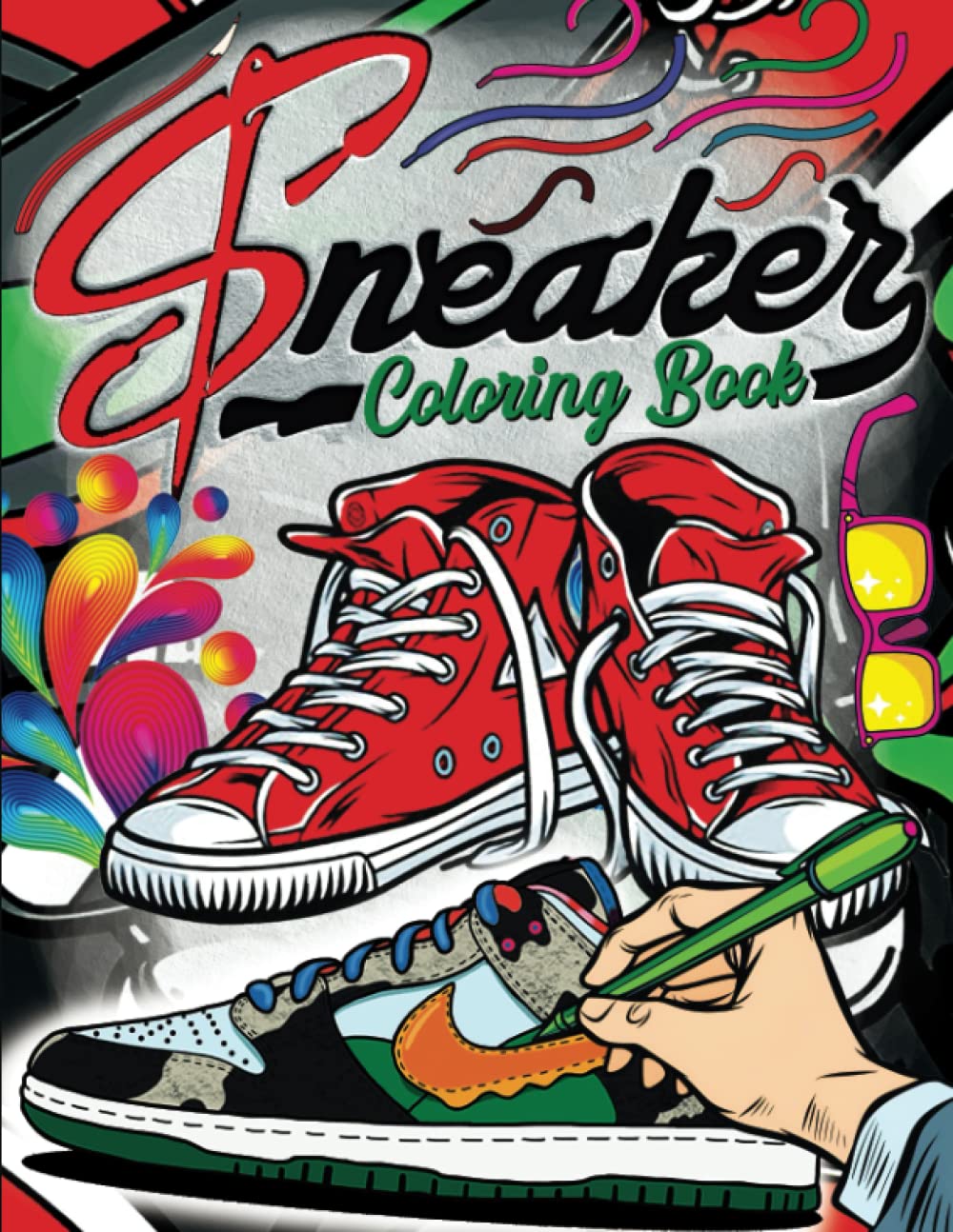 Sneaker Coloring Book: A Detailed Coloring Book for Adults & Sneaker lovers. Great Gift for Sneakers Lovers baixar livro de graça