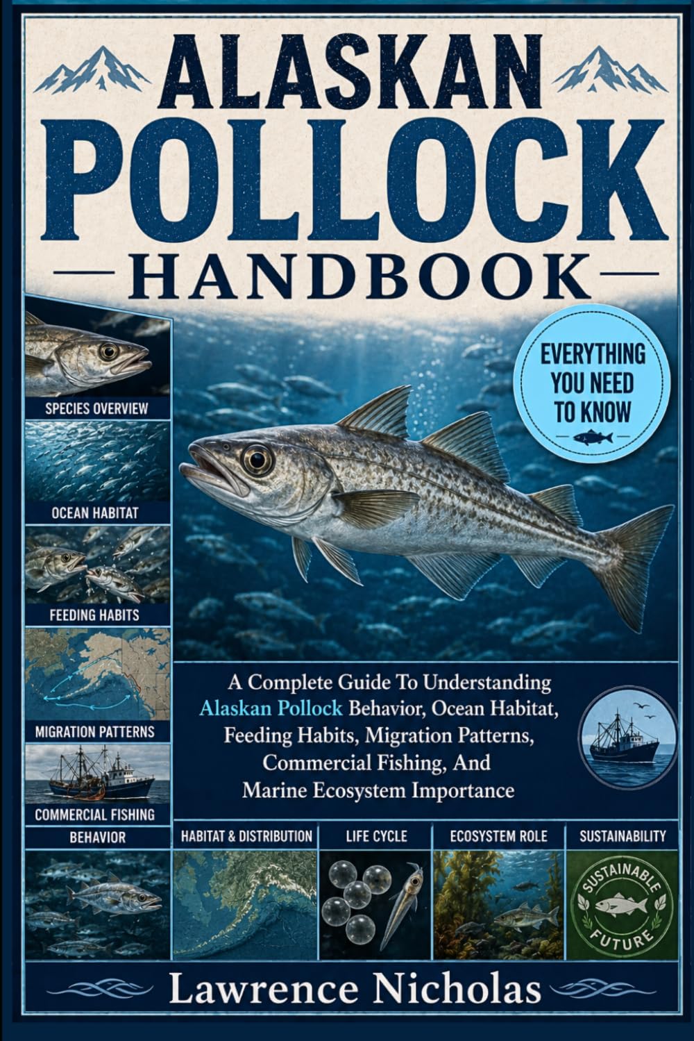 ALASKAN POLLOCK HANDBOOK: A Complete Guide To Understanding Alaskan Pollock Behavior, Ocean Habitat, Feeding Habits, Migration Patterns, Commercial Fishing, And Marine Ecosystem Importance baixar o livro de graça