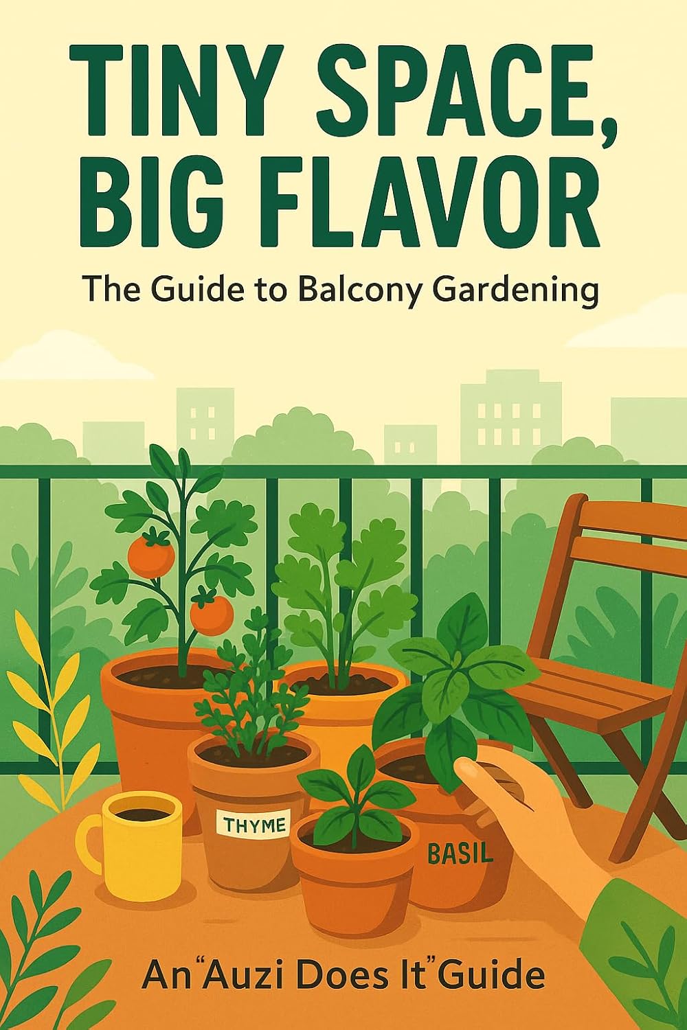 Tiny Space, Big Flavor: The Guide to Balcony Gardening (Auzi Does It) (English Edition) baixar livro de graça