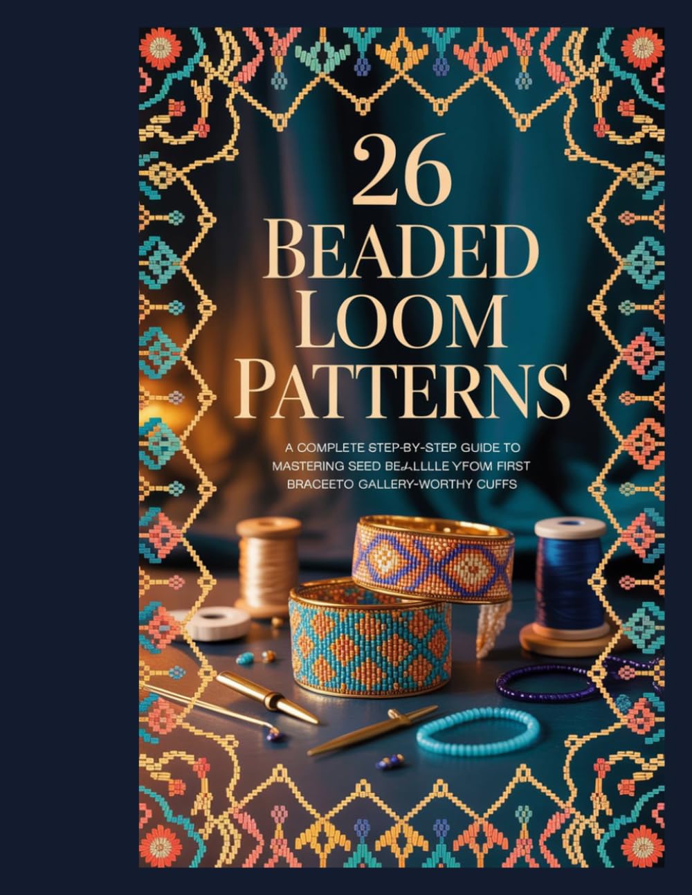26 Beaded Loom Patterns: A Complete Step-by-Step Guide to Mastering Seed Bead Jewelry from Your First Bracelet to Gallery-Worthy Cuffs baixar o livro de graça